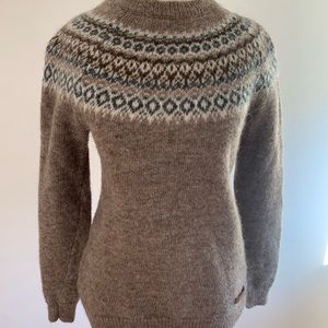 Fair Isle wool sweater